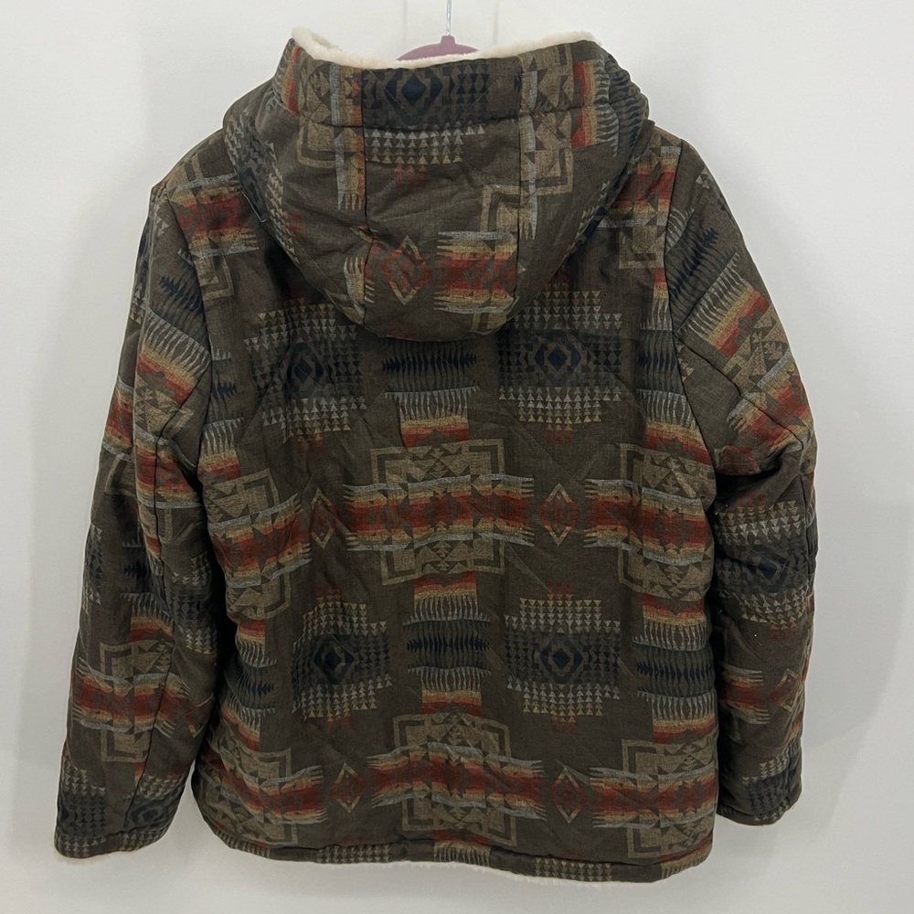 Pendleton Aztec Southwestern reversible jacket - Picture 3 of 14